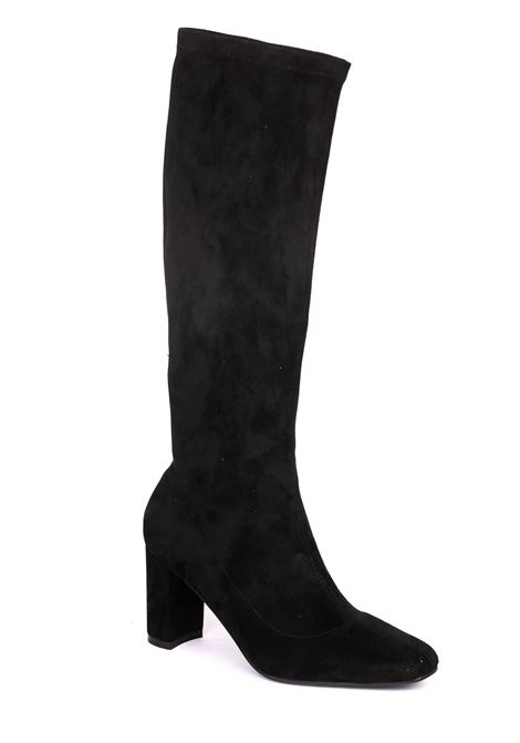 Black stretch boot UMA PARKER NEW YORK | 200222SUEDE-BLACK